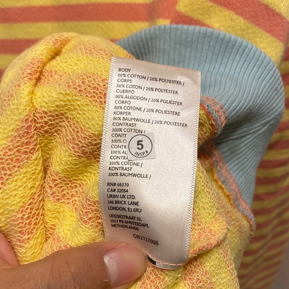 FP Movement by Free People classic striped oversized crew neck - Picture 10 of 11